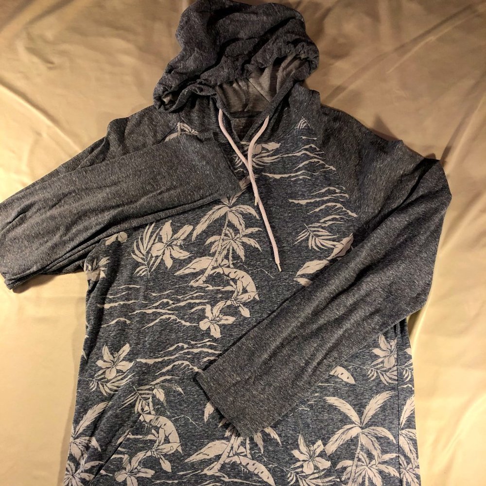 On The Byas Gray Palm Hoodie